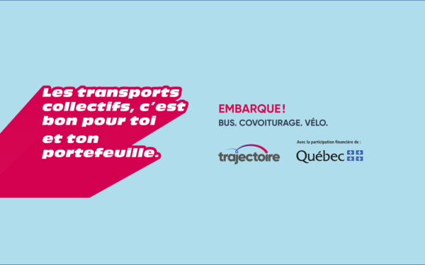 Les transports collectifs, c'est bon pour toi et ton portefeuille